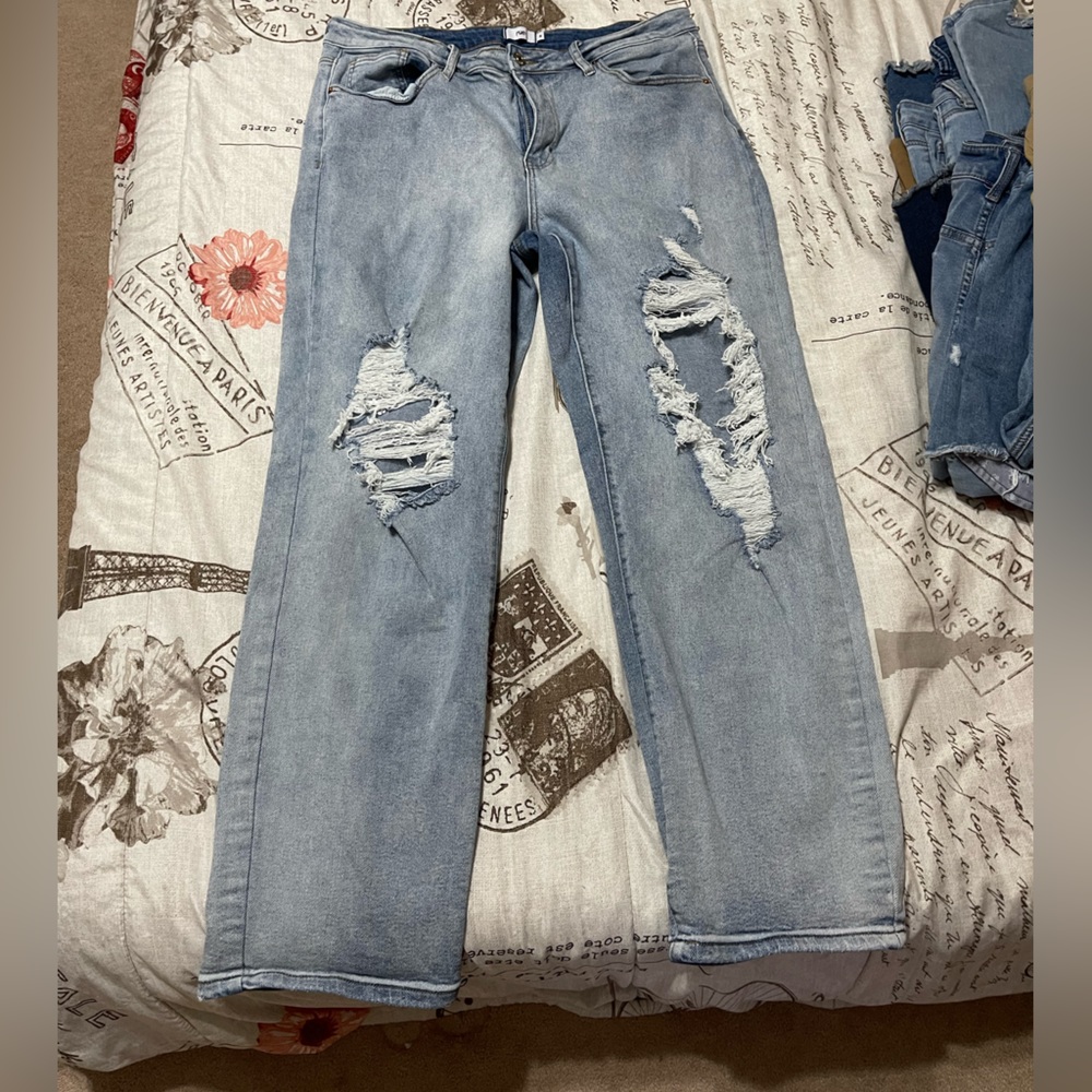 Rue21 boyfriend cut jeans